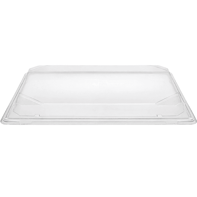 Крышка для контейнера ПРС-19 под роллы прозрачная 160*105 мм ПЭТ