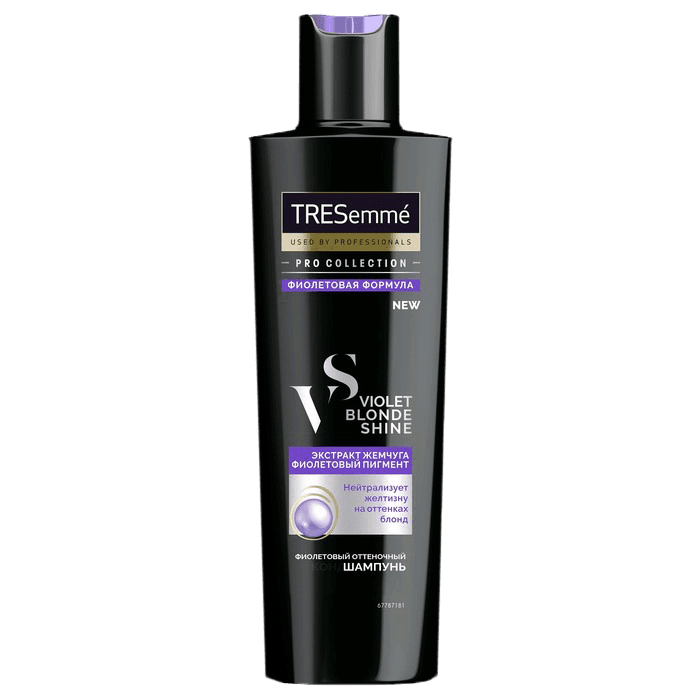Шампунь 250 мл "Tresemme" оттеночный, фиолетовый Шампунь 250 мл "Tresemme" оттеночный, фиолетовый